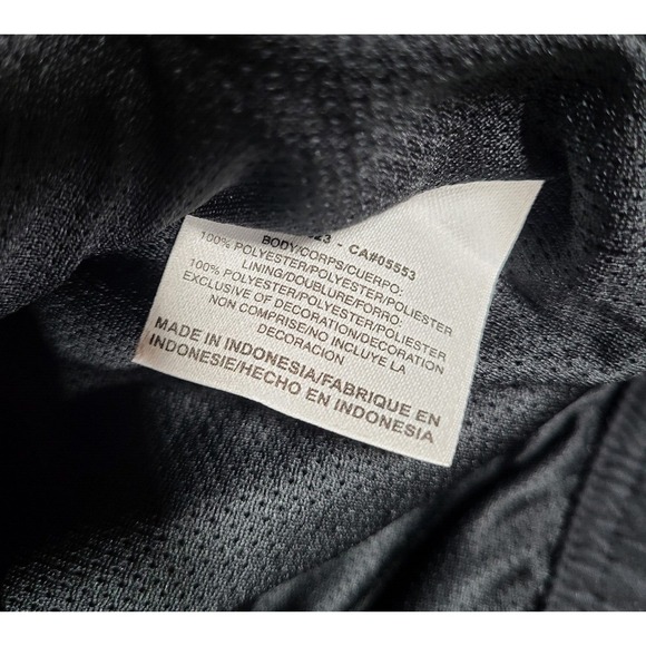 Nike Men's Medium Dri-Fit Black Orange Stripe Full Zip Track Jacket - Picture 3 of 10